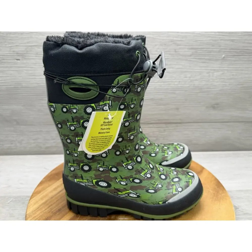 Western Chief, Tractors, Neoprene, Snow and Rain Boot, Toddler 11/12